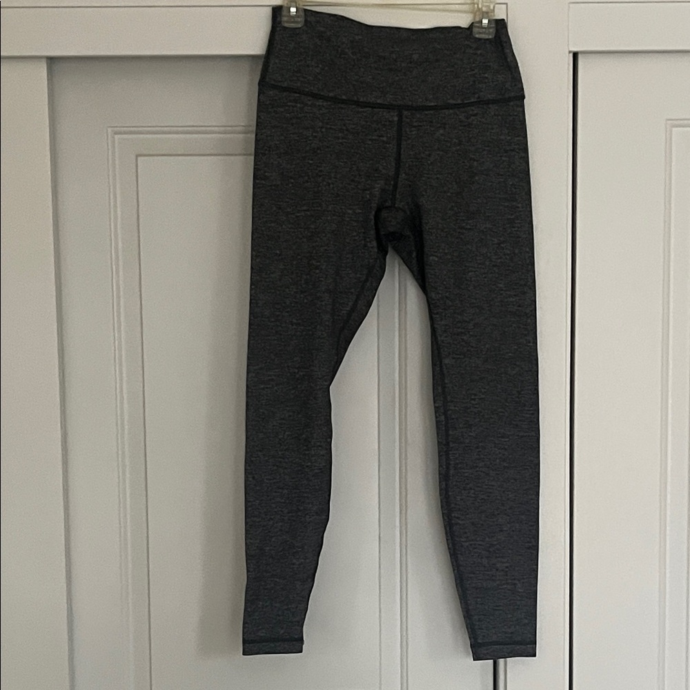 Lululemon Wunder Under Charcoal Gray Leggings